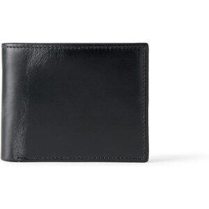Men's Black Classic Leather Bifold Stylish Wallet Card Slip Pocket Designed
